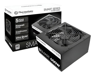 Fuente De Alimentación 600w 80 Plus Real Thermaltake 600 W Negro