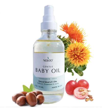 Noleo Gentle Baby Oil - Aceite Calmante Para Bebés Recién.