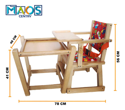 Comedor Plegable En Madera Color Rojo COMEDOR PLEGABLE