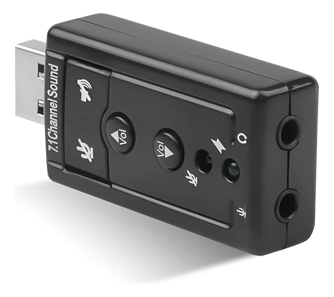 Tarjeta De Sonido Externa Usb Audio 7.1 Adaptador Audio
