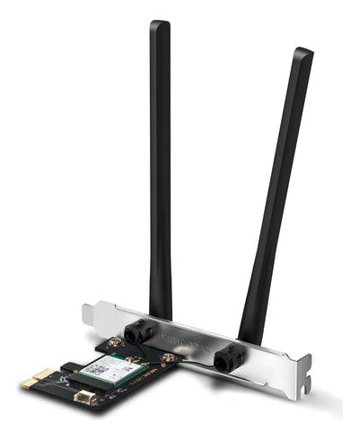 Adaptador de doble banda Mercusys Ma80xe Ax3000 Pcie Wi-Fi 6