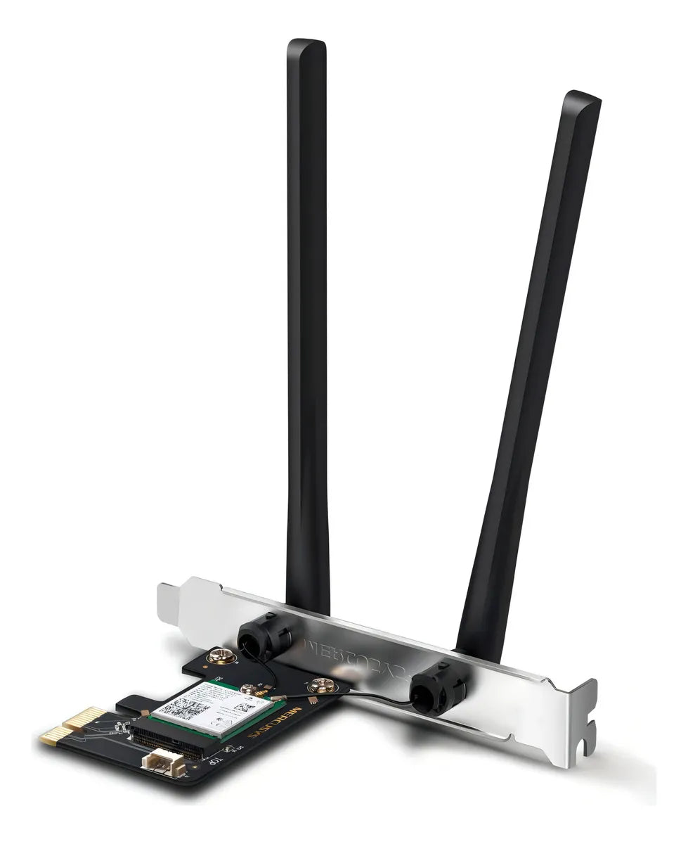 Adaptador de doble banda Mercusys Ma80xe Ax3000 Pcie Wi-Fi 6