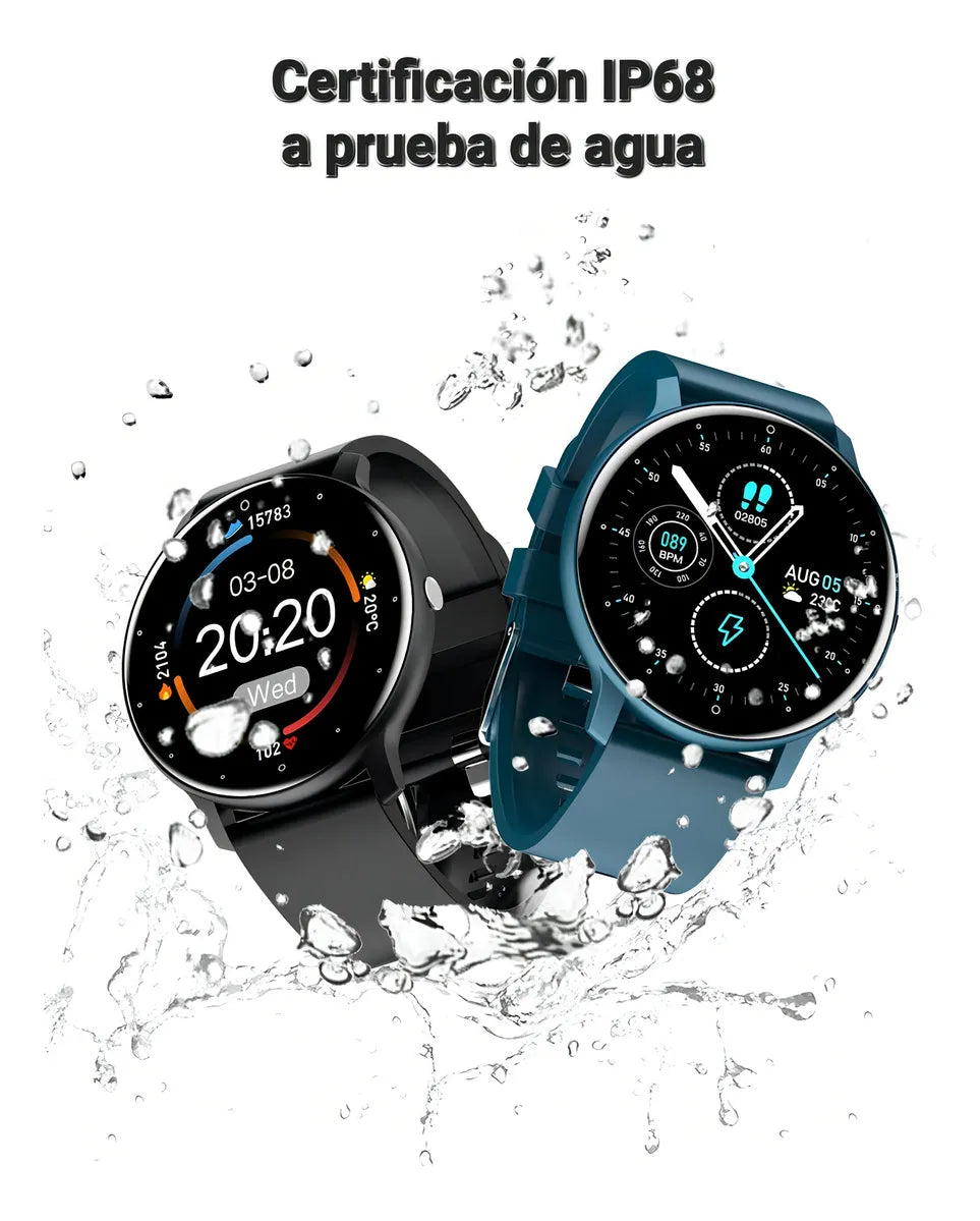 Smartband Keluona ZL02 con correa de silicona - color negro