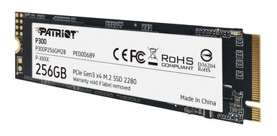Ssd M.2 256gb Disco Duro Solido Patriot P300 2280 Nvme Pcie Azul Petróleo