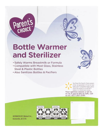 Calentador Teteros Esterilizador Biberones Parent's Choice