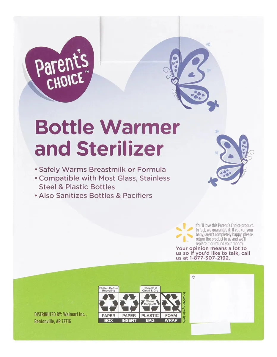 Calentador Teteros Esterilizador Biberones Parent's Choice