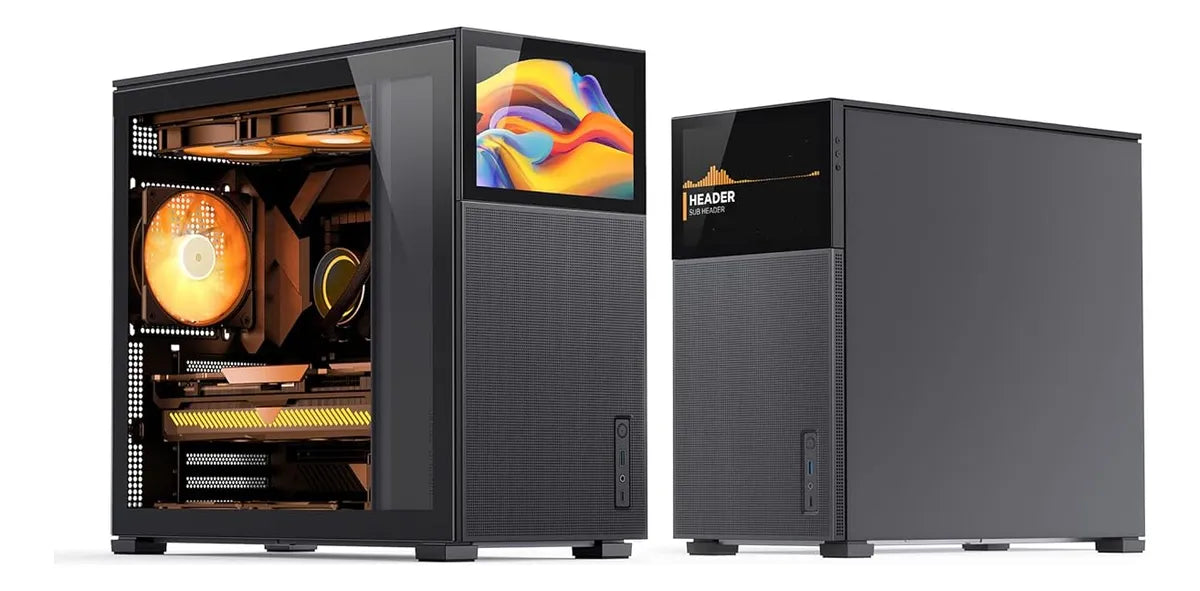 Caja De Pc Jonsbo D41 Mesh Sc Atx Negra Soporte Rtx 4090 Black