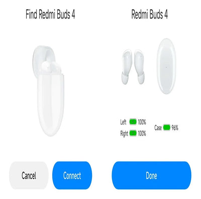 Auriculares in-ear gamer inalámbricos Xiaomi Redmi Buds 4 blanco