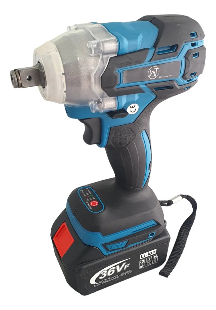Pistola Llave Impacto Wt Inalambrica 1/2 Brushless Azul