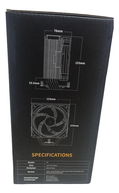 Cooler Disipador Universal Amd Y Intel