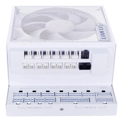Fuente De Poder Lian Li 1200w Atx Edge Gold Blanco Modular
