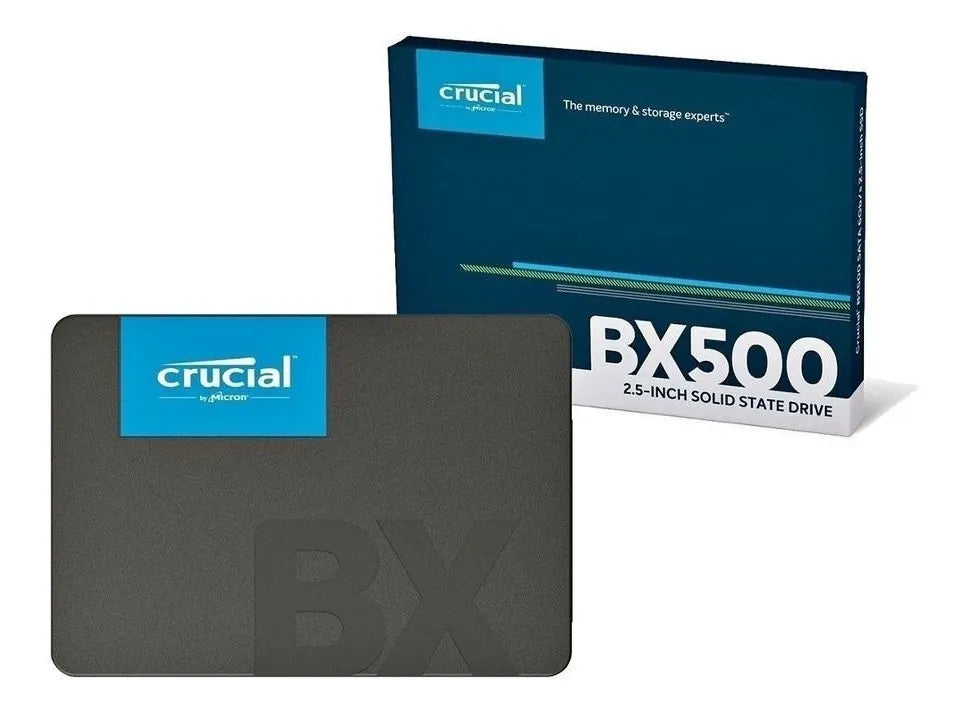Unidad Almacenamiento Ssd Crucial Ct500bx500ssd1 500gb Negro