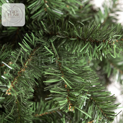 Arbol De Navidad Atlantic 2.00m 613 Puntas Gio Home Pino Navideño Look Natural Base Metalica Artificial Para Decoracion Con Bolas Adornos Extension Cintas Bombillos Botas Campanas Luces Estrella Noel