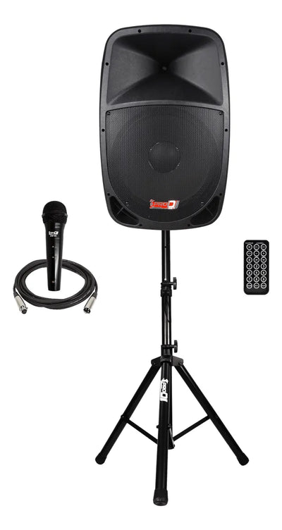 Parlante Pro Dj 12 Pb12emp3 Sys Cabina Activa De 12 Negro