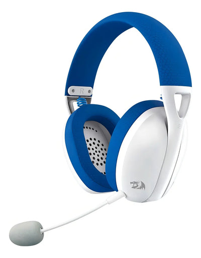 Audifono Gamer Redragon Ire Pro Wireless Blue H848b Color Azul