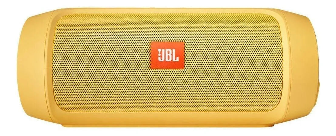 Parlante JBL Charge 2+ portátil con bluetooth waterproof yellow