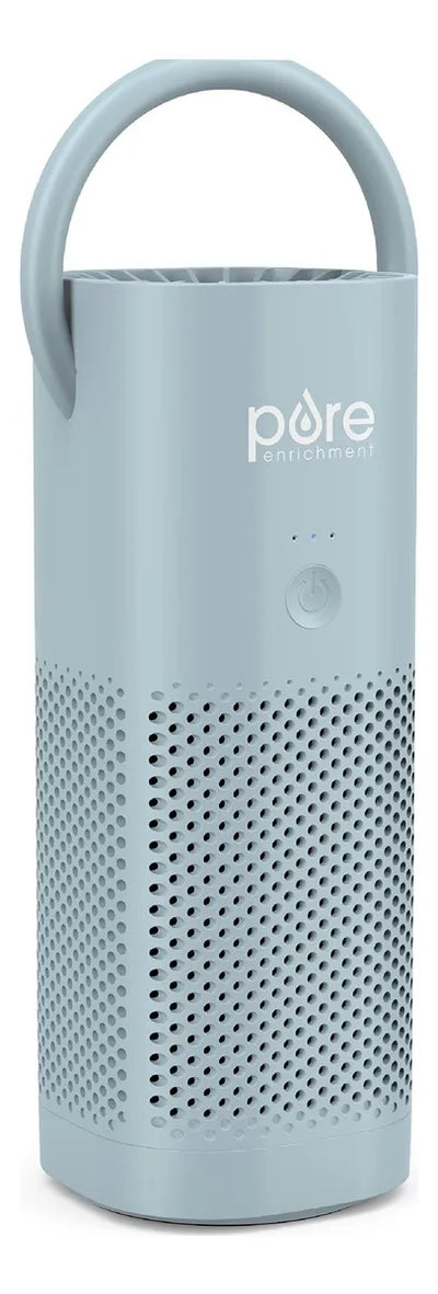 Mini Purificador De Aire Portátil Con Filtro Hepa Azul