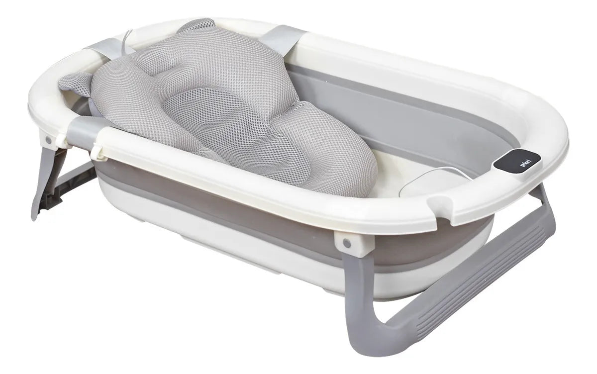 Bañera Bebe Plegable Portátil Lee Priori Color Gris Gris
