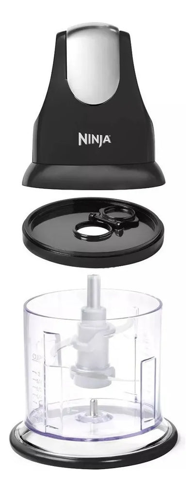 Procesador De Alimentos Electrico Ninja Nj100gr 200w Negro