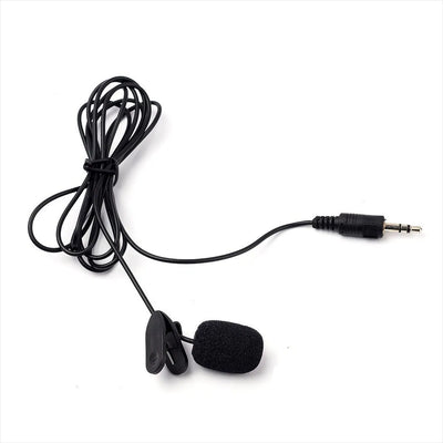 Micrófono De Solapa Anti-ruido Con Clip Para Pc Y Portátil Color Negro