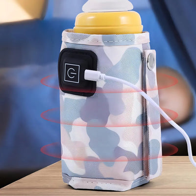 Funda Térmica Para Calentar Tetero Biberon Portatil Usb 12