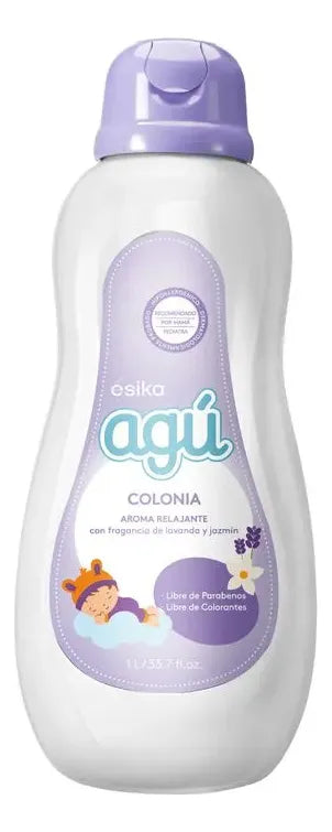 Colonia Agu Lavanda Y Jazmin 1l