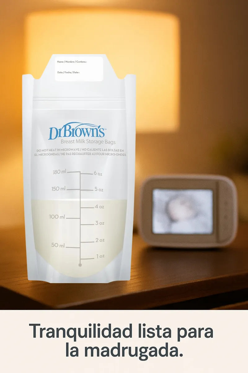 Bolsas Almacenamiento Leche Materna Dr Browns 100 Unidades