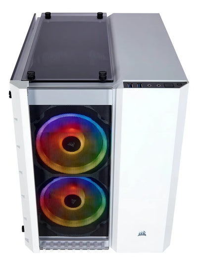 Chasis Corsair Crystal 280x Rgb Black Color Blanco