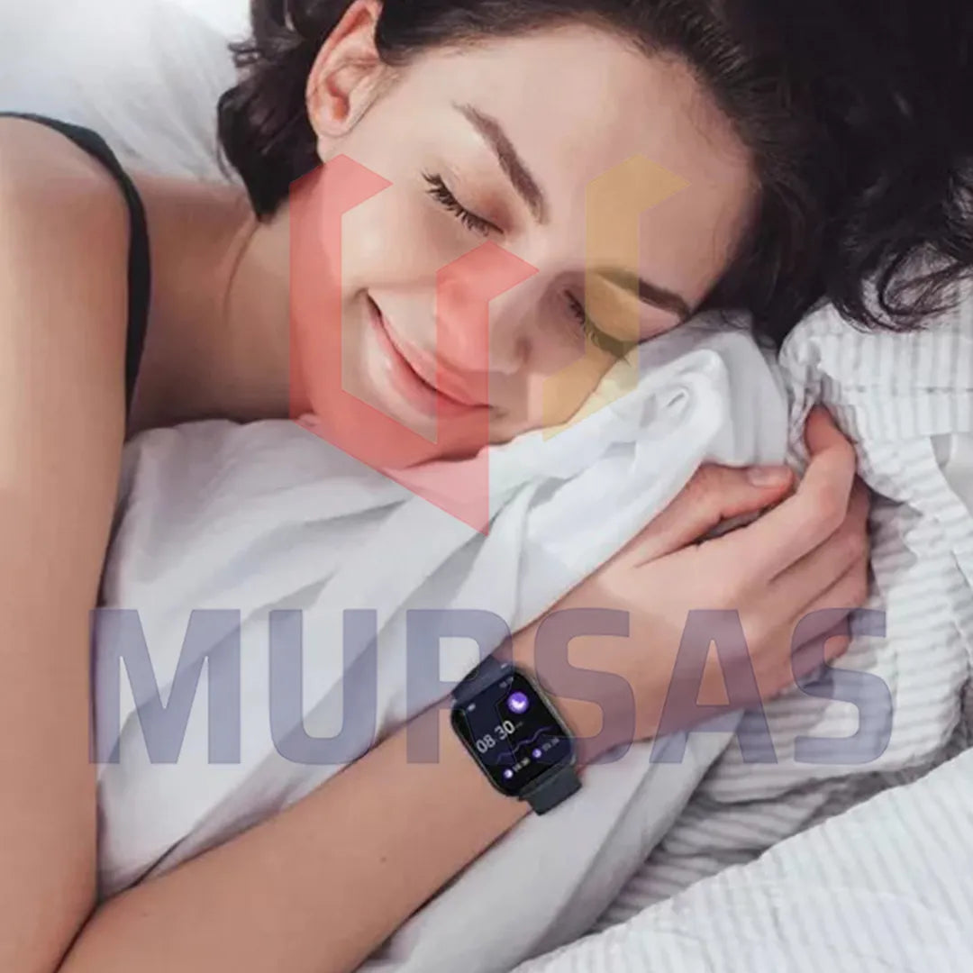 Reloj Smartwatch Deportivo Redes Sociales Llamadas Táctil Negro