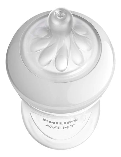 Biberon Avent Natural 3.0 Response Scy903/02 9oz/260ml 2pz Color Traslucido