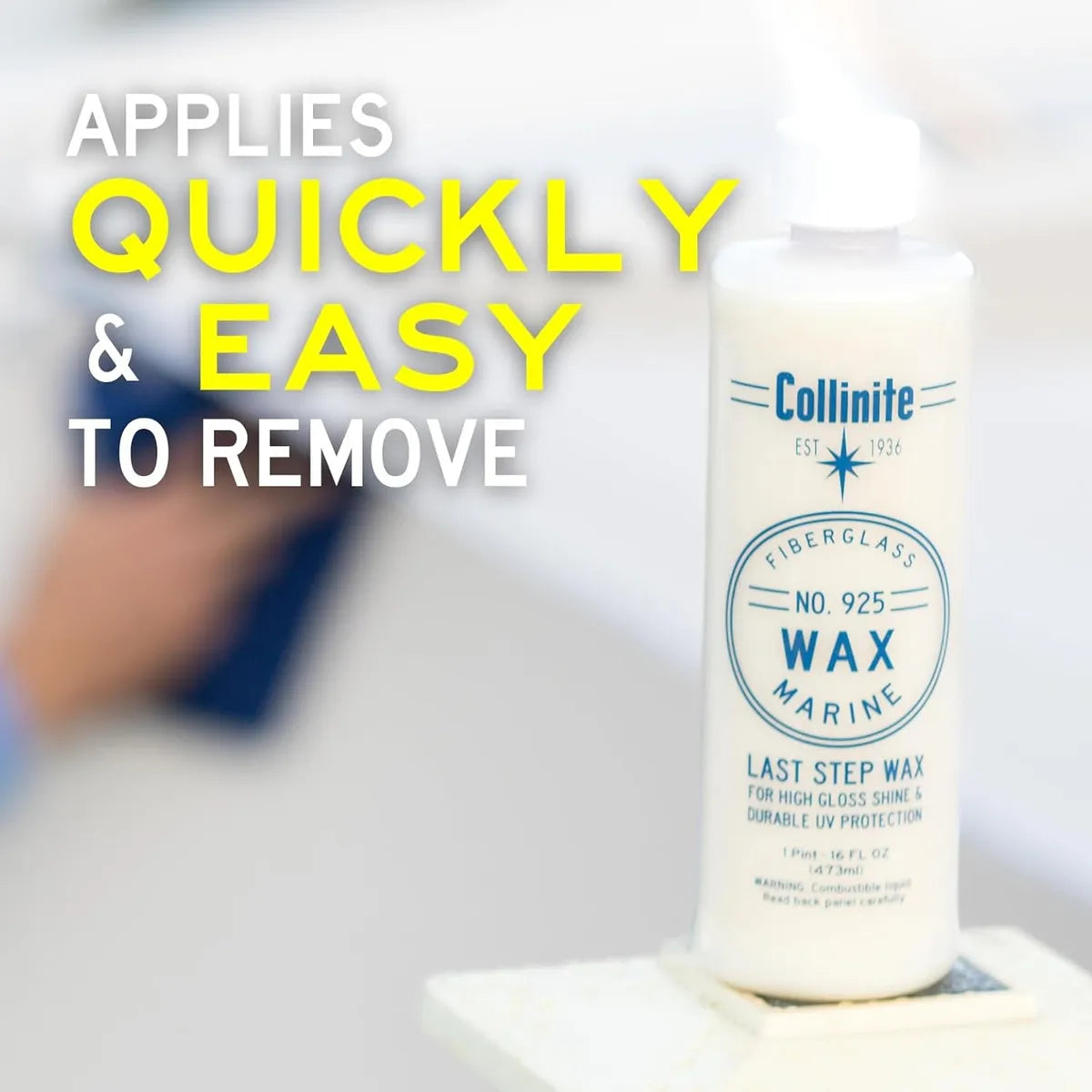 Cera Collinite 925 Marine/rv Carnauba+polímero 473 Ml