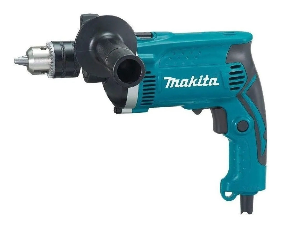 Taladro Percutor 1/2 PuLG 860w Estuche Makita Hp1630k Color Turquesa