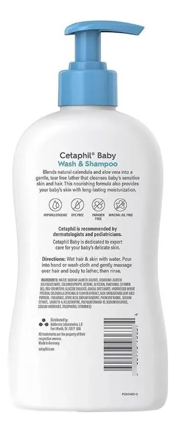 Cetaphil Baby Wash & Shampoo