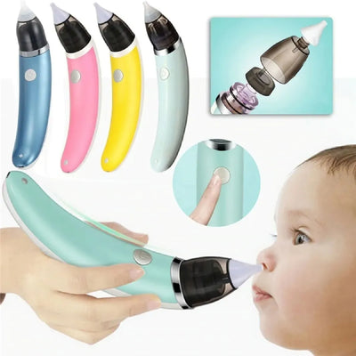 Aspirador Nasal Para Bebes, Saca Mocos, Extractor Eléctrico Surtido