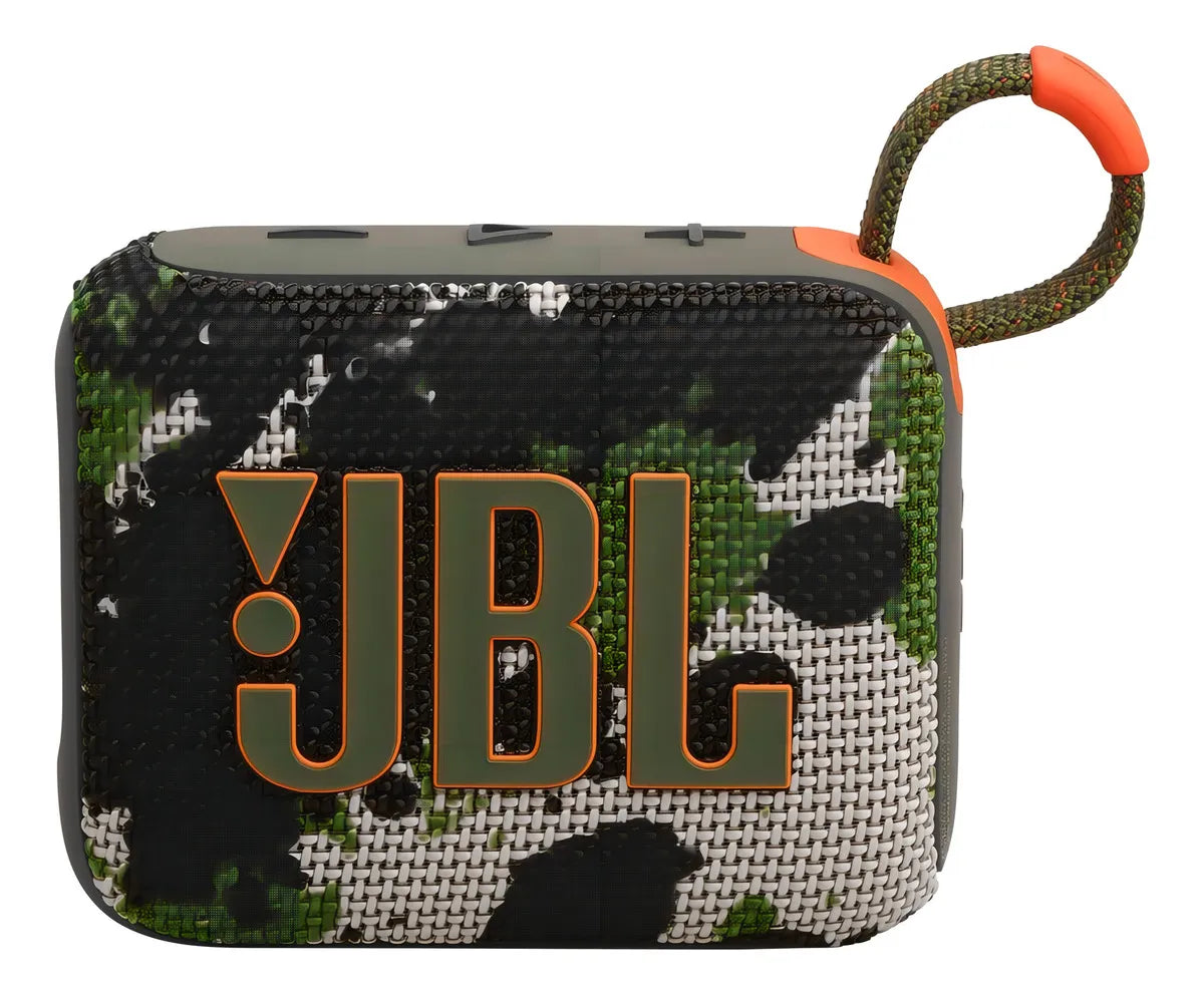 Bocina Portátil Jbl Go 4 Bluetooth, Camuflaje. Color Camuflaje
