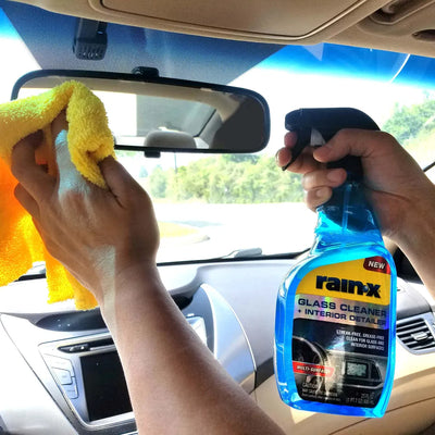 Limpiavidrios 23 Onzas Con Detallador De Interiores Rain-x