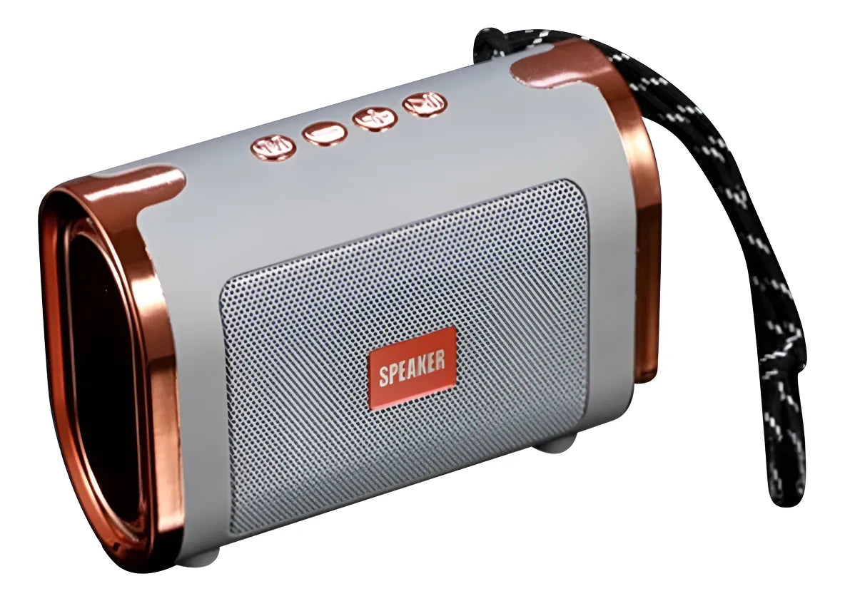 Parlante Stéreo T12 Altavoz Inalámbrico Portátil Negro