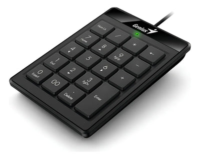 Teclado Numerico Genius Numpad 110 Usb Pc Negro Inclinable