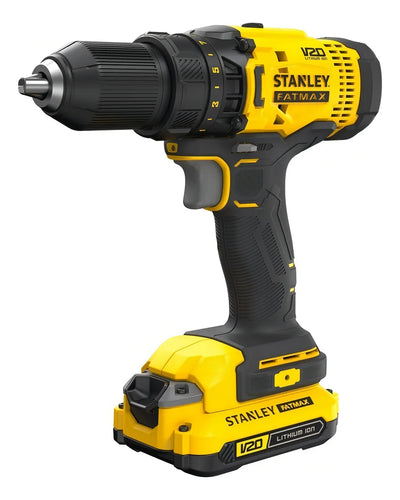 Taladro Atornillador Inalambrico 1/2 Stanley Scd700c2k Color Amarillo