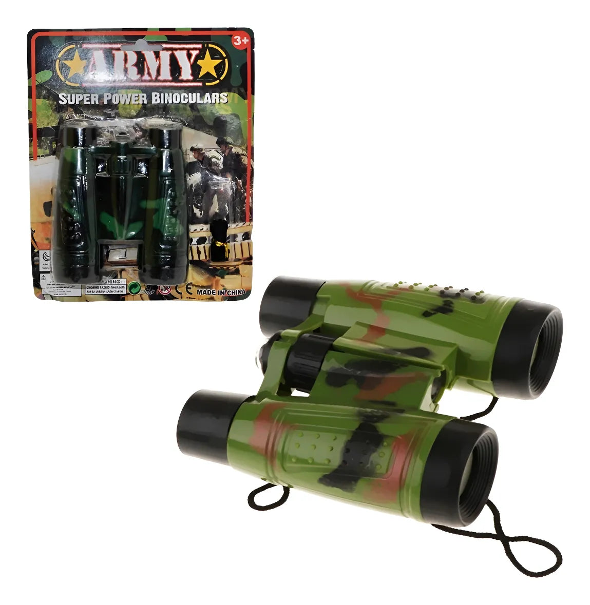 Binoculares Niño Regalo Niño Navidad Juego Amarillo