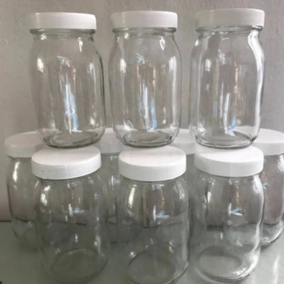 12 Und Frascos Envase Vidrio 8 Onz Almacenar Leche Materna
