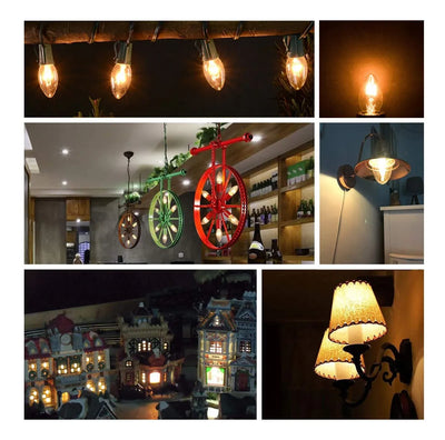 Luces Navidenas Vintage Led C7 Exteriores 25 Pies