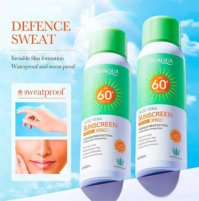 Protector Solar En Spray Con Aloe Vera Bioaqua