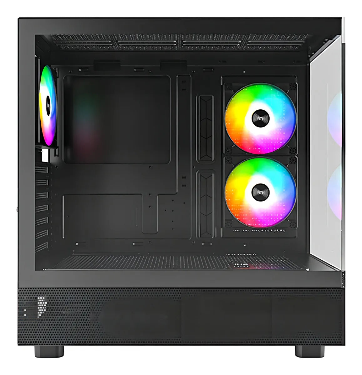 Funda para ordenador de sobremesa Montech Gamer Xr (b), color negro