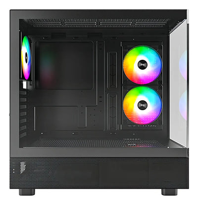Funda para ordenador de sobremesa Montech Gamer Xr (b), color negro