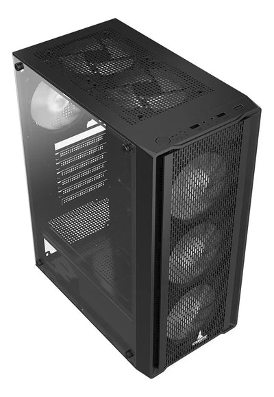 Chasis Gamer Iceberg Flow C Dark Edition X6 Fans Negros Negro