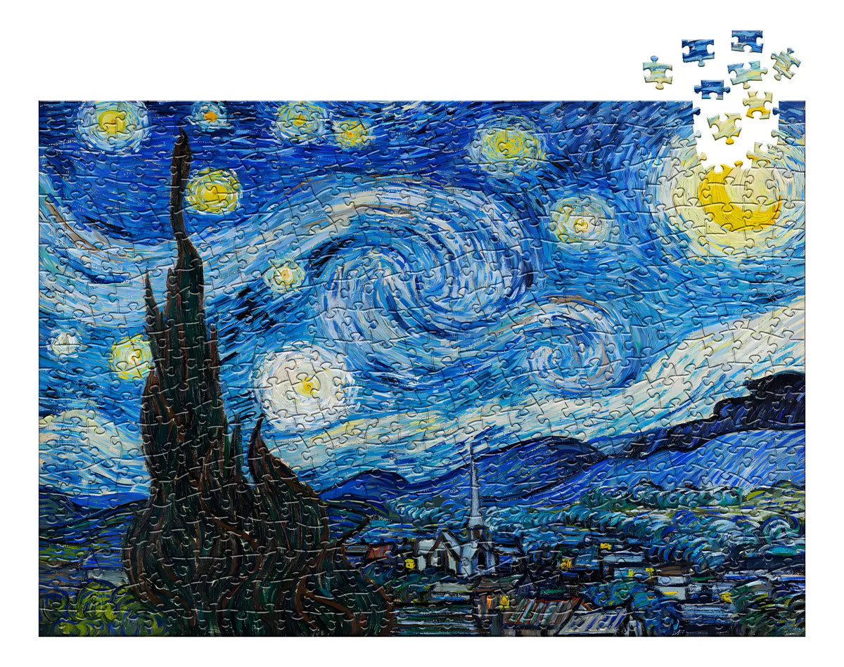 Rompecabezas 500 Piezas Noche Estrellada, Van Gogh 500-500