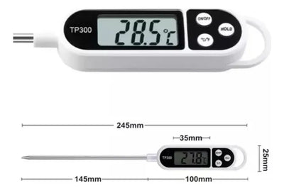 Termómetro Digital Medición De Temperatura Cocina Bbq Comida