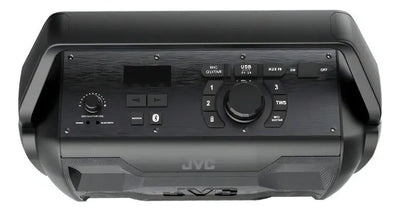 Bocina Portatil Jvc Rover 30 Hrs Resistente Al Agua Usb Aux. Color Negro XS-S521PB