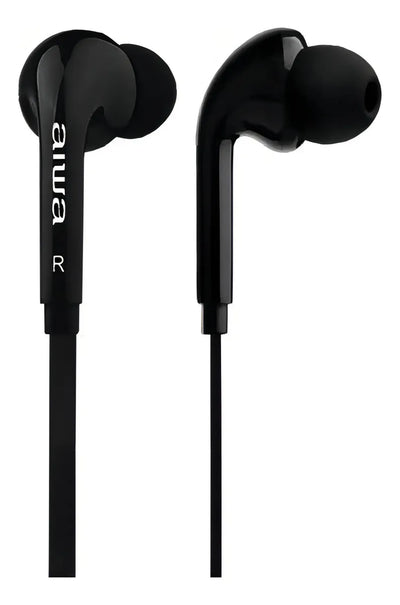 Fone de ouvido in-ear Aiwa Awb60 negro